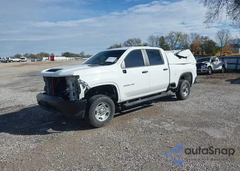 2022 Chevrolet Silverado 2500Hd 4Wd Standard Bed Wt z USA, uszkodzony, nr VIN 1GC1YLE79NF218396